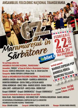 Baia Mare: Ansamblul Folcloric Național „Transilvania” - Maramuresul in sarbatoare