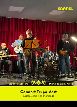 Timisoara: Concert Trupa VEST & Red Diamonds