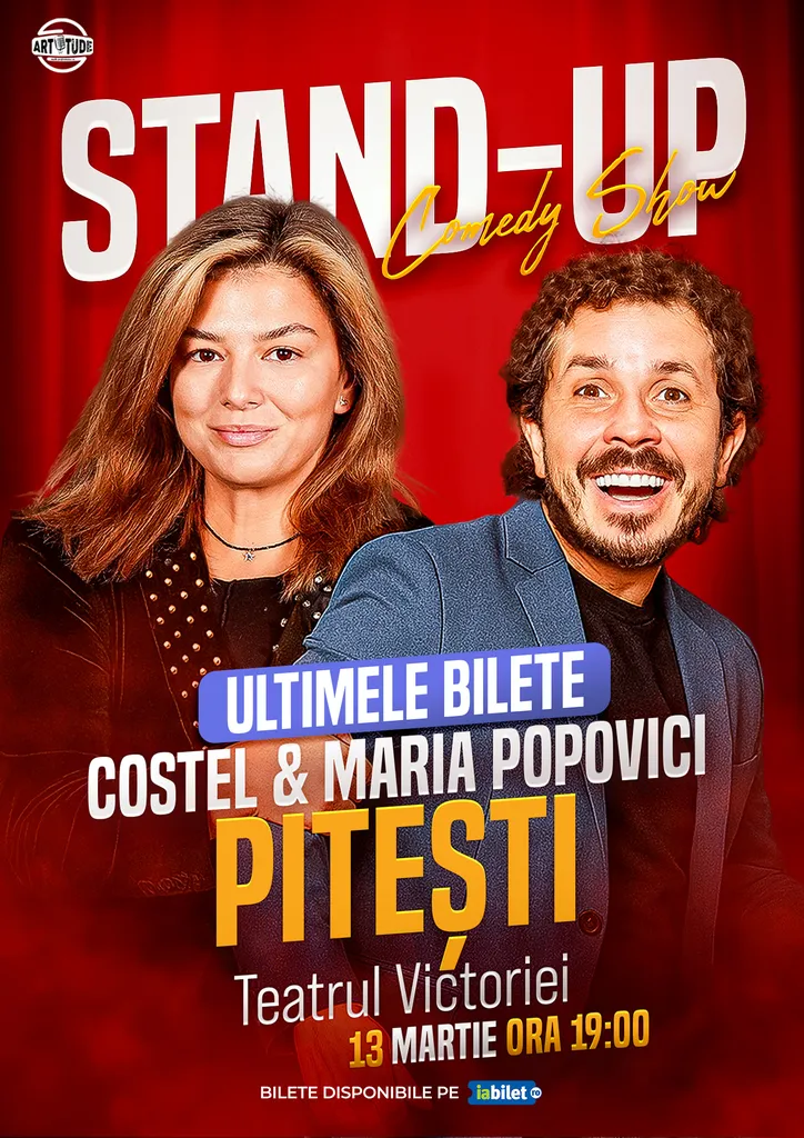Pitesti: Costel și Maria Popovici - Stand Up Comedy Show 1
