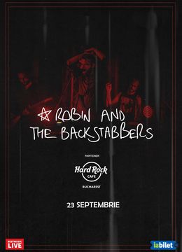 Concert Robin and the Backstabbers la Hard Rock Cafe
