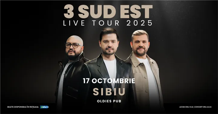 Sibiu: 3 SUD EST - Live Tour 2025