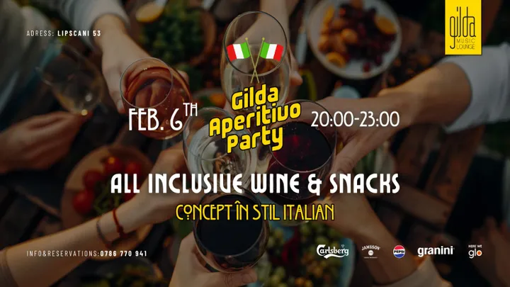 Gilda Aperitivo Party - în stil Italian