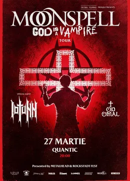 Moonspell in concert la Quantic