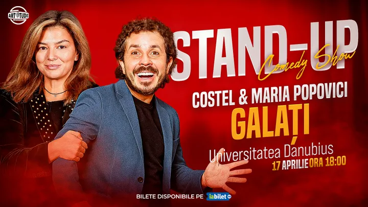 Galati: Costel și Maria Popovici - Stand Up Comedy - SHOW 1