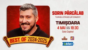Timisoara: Stand-Up Comedy Best Of 2024 & 2025 cu Sorin Pârcălab - Early Show