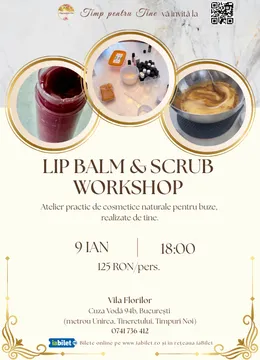Lip Balm & Scrub Workshop