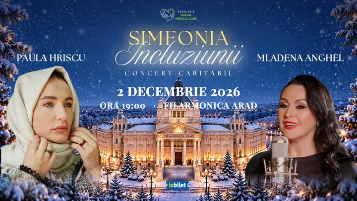 Arad: Concert Caritabil "Simfonia Incluziunii"