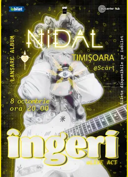 Timisoara: Concert Nidal • Lansare de album: "Îngeri"