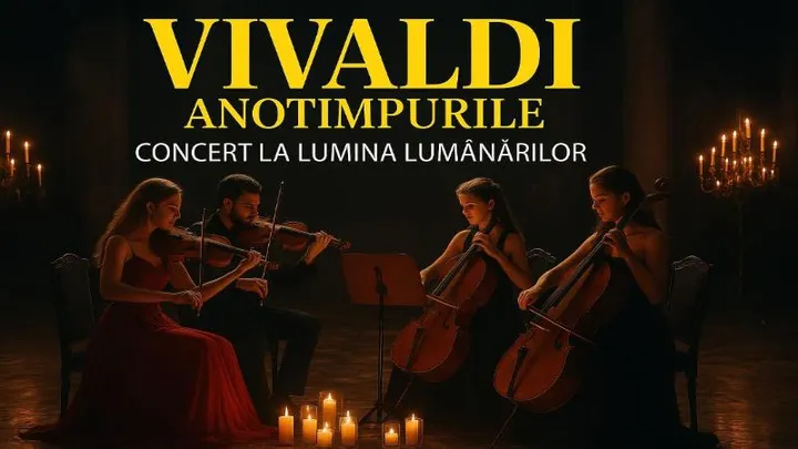 Muzică Vivaldi la Lumina Lumânărilor