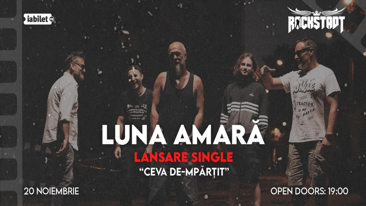 Luna Amara - Lansare single "Ceva de-mpărțit"