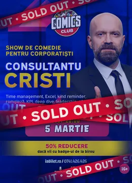 Consultantu Cristi - Show De Comedie pentru Corporatiști la ComicsClub!
