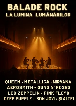 Balada Rock la lumina lumânărilor