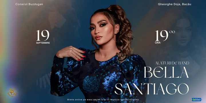 Bacau: Concert Bella Santiago & Band