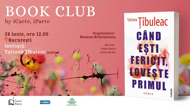 Book Club by iCarte, iParte, cu Tatiana Țîbuleac