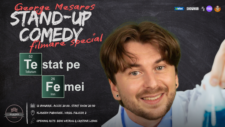 Stand-up Comedy "Testat pe femei" Filmare Special George Mesaros | @Klausen Pubhouse