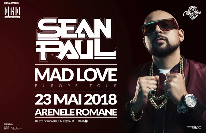 Concert Sean Paul la Arenele Romane