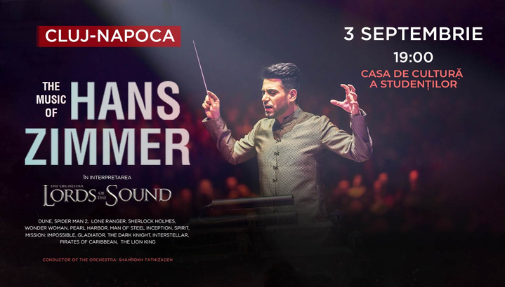 Cluj-Napoca: Lords of the Sound - The Music of Hans Zimmer