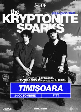Timișoara: The Kryptonite Sparks • Lansare TE TREZEȘTI •