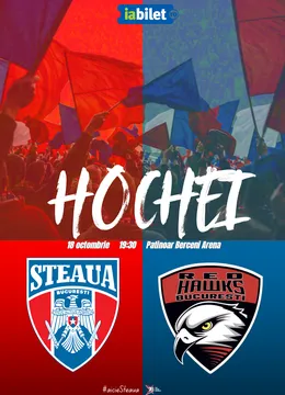 Hochei: CSA STEAUA București - Red Hawks București | 18 octombrie