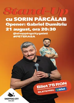Galati: Stand-up Comedy cu Sorin Parcalab