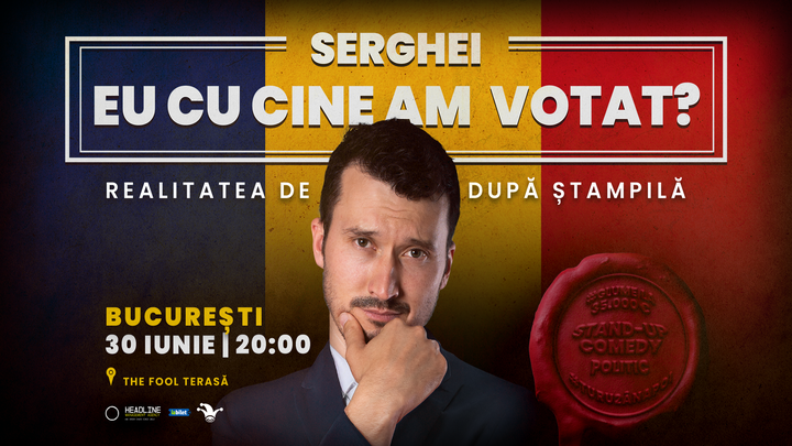 The Fool: Stand-up comedy Semi Improvizat cu SERGHEI - "Eu cu cine am votat?"