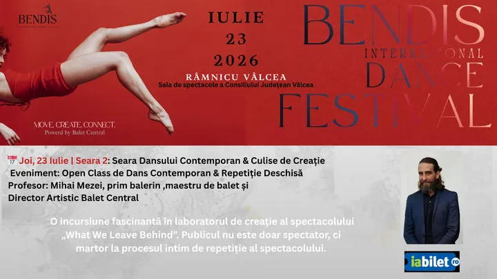 Râmnicu Vâlcea: Open Class + Repetiție deschisă „What We Leave Behind” | Ziua 2 | 23 Iulie