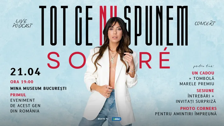 Live podcast cu Sore: Tot ce nu se spunem