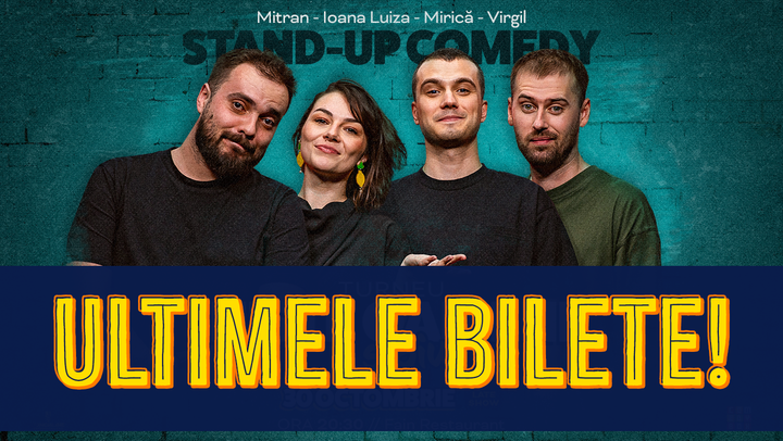 Arad: Stand-up Comedy cu Mirică, Luiza, Mitran și Virgil | Niște Oameni