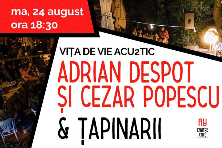 Cluj-Napoca: Concert Vita de vie Acu2tic & Tapinarii