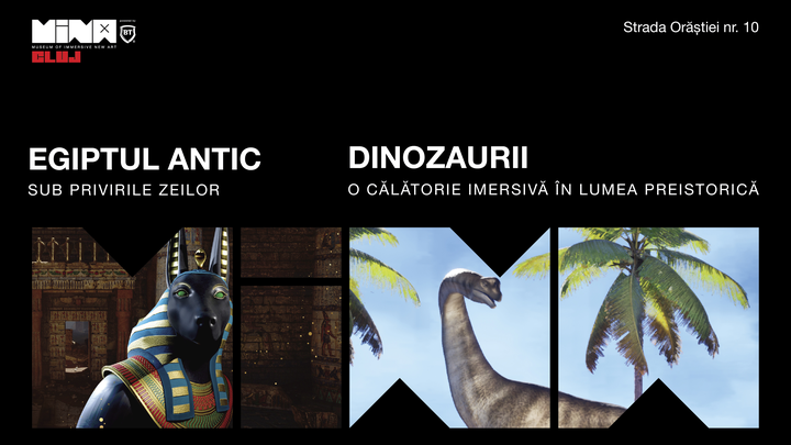 Dinozaurii + Egiptul Antic - The Immersive Show