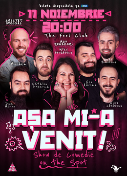 The Fool: Așa mi-a venit! | Show de comedie on the spot