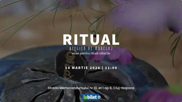 Cluj-Napoca: Ritual - atelier de modelat vase pentru ritual olfactiv