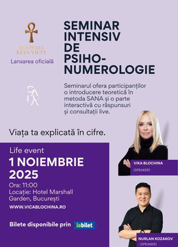 Seminar Intensiv de Psihonumerologie