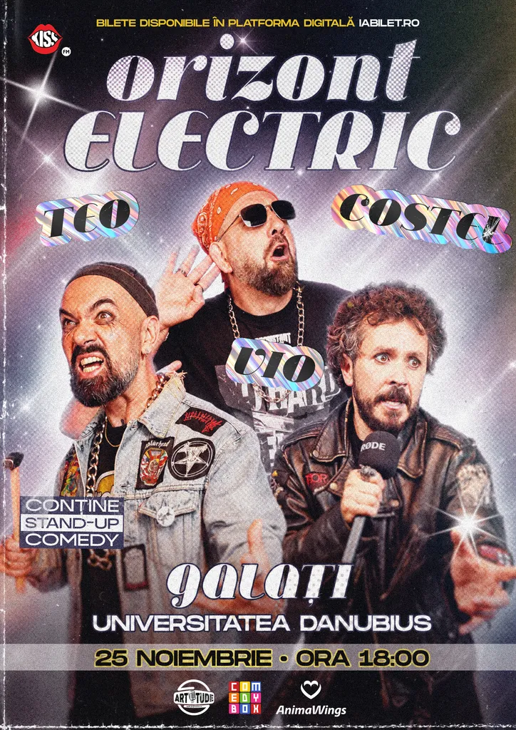 Galați: Teo, Vio și Costel - Orizont Electric | Stand Up Comedy Show