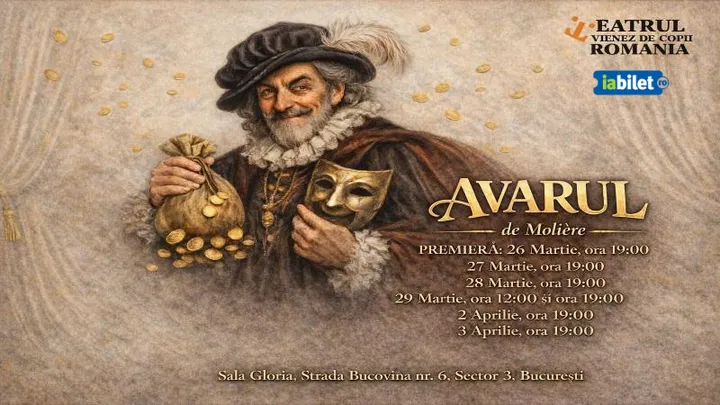 Premiera -  ,,Avarul'' de Molière