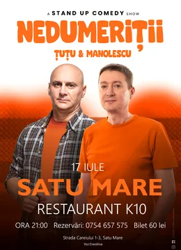 Satu Mare: Stand-up Comedy - Dan Tutu si Cristi Manolescu