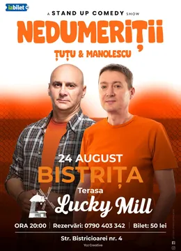 Bistrita: Stand-up Comedy - Dan Tutu si Cristi Manolescu