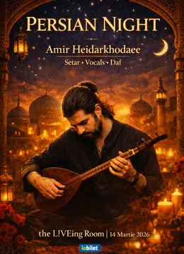 L!VEing Room #9: Amir Heidarkhodaee – Persian Night