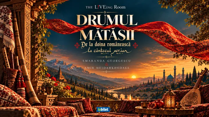 L!VEing Room #18: Drumul Matasii (De la Doina Româneasca la Cântecul Persan) - Smaranda Georgescu & Amir Herdakhodaee