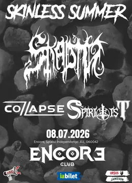 Concert Skadin + Collapse + Spiritist