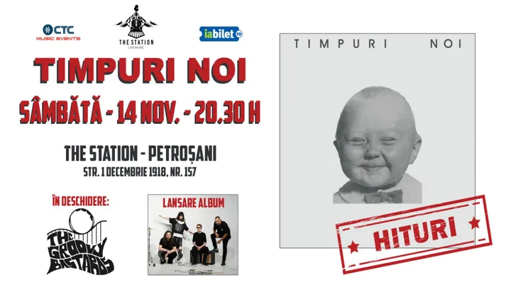 Petrosani: Concert Timpuri Noi & Groovy Bastards