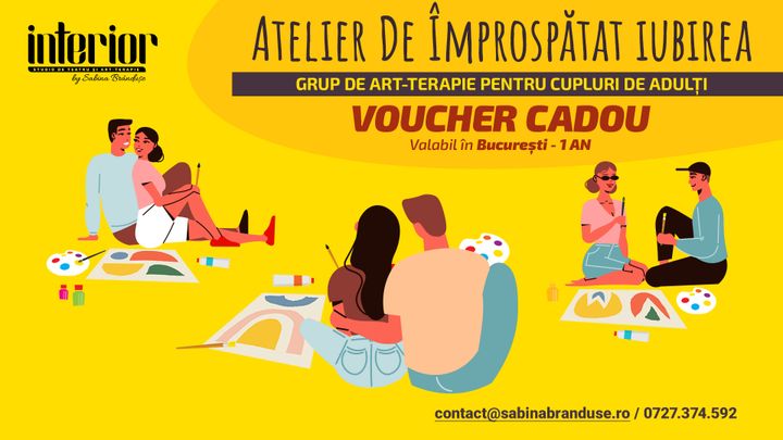 Voucher - Atelier de împrospătat iubirea – pentru cupluri de adulți