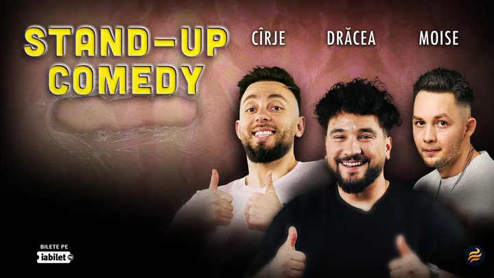 Stand-Up Comedy cu Drăcea, Cîrje și Moise