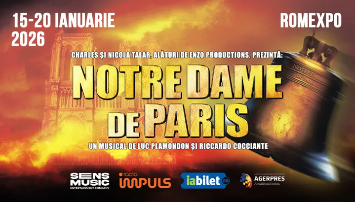 Notre-Dame de Paris - The Original Musical | 17 ianuarie ORA 20:00