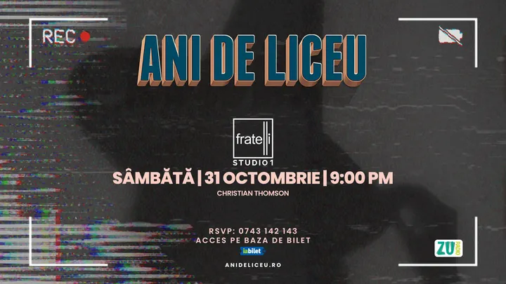 ANI DE LICEU – Halloween Edition ✩ FRATELLI Studio