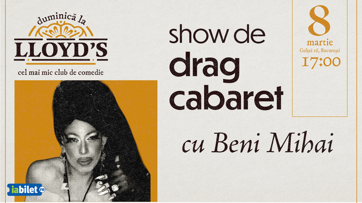 Lloyd's: "Just Like ABBA" Drag Cabaret Show cu Beni Mihai