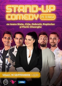 The Fool: Stand-up Comedy pe terasă cu Drăcea, Cîrje, Dobrotă, Florin și Popinciuc