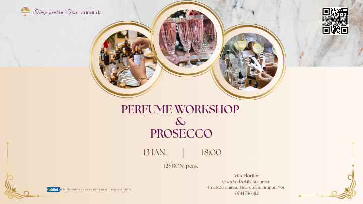 Perfume Workshop & Prosecco
