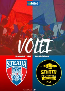 Volei: CSA Steaua Bucureşti – CSU Știința Politehnica București