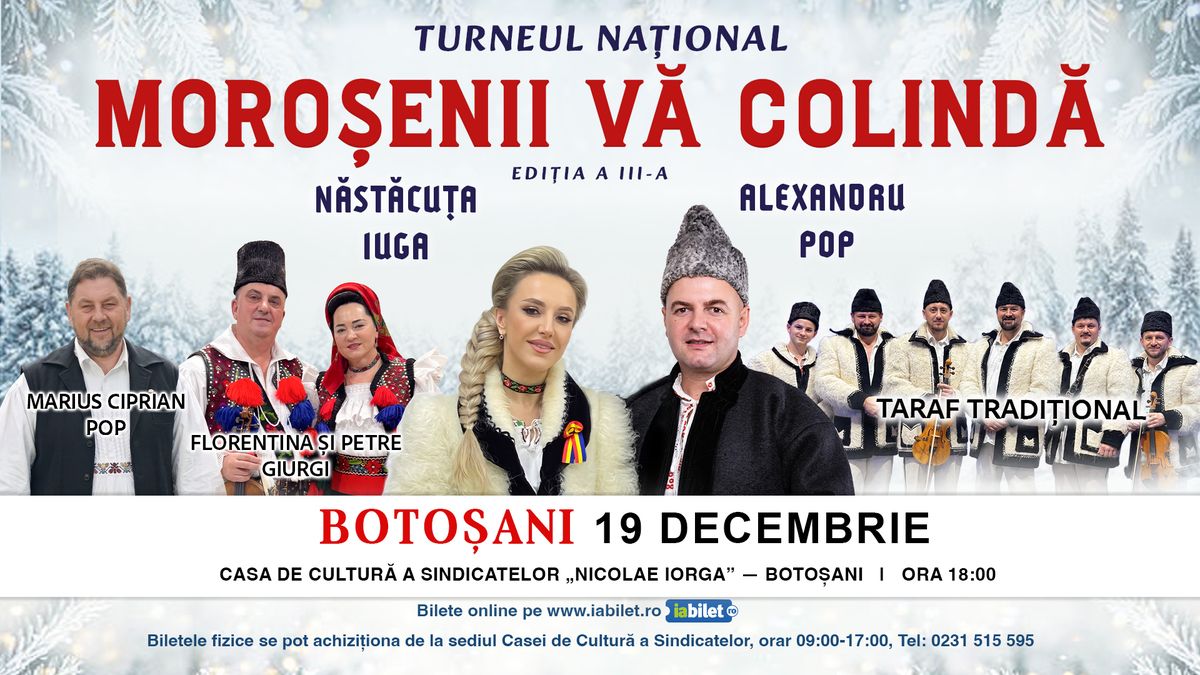 Moroșenii vă colindă
